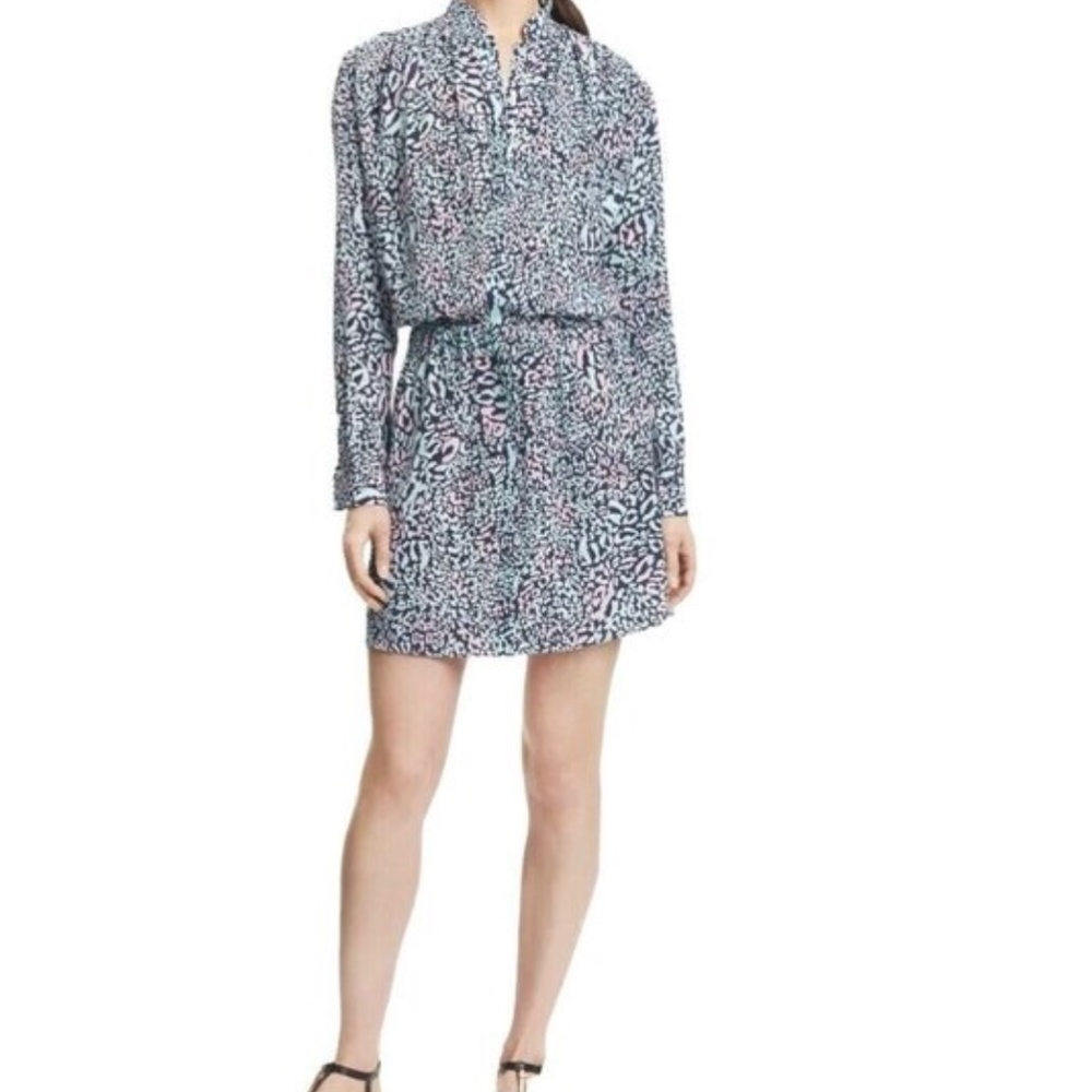 Diane Von Furstenberg Deandra Button Down Dress Size 8